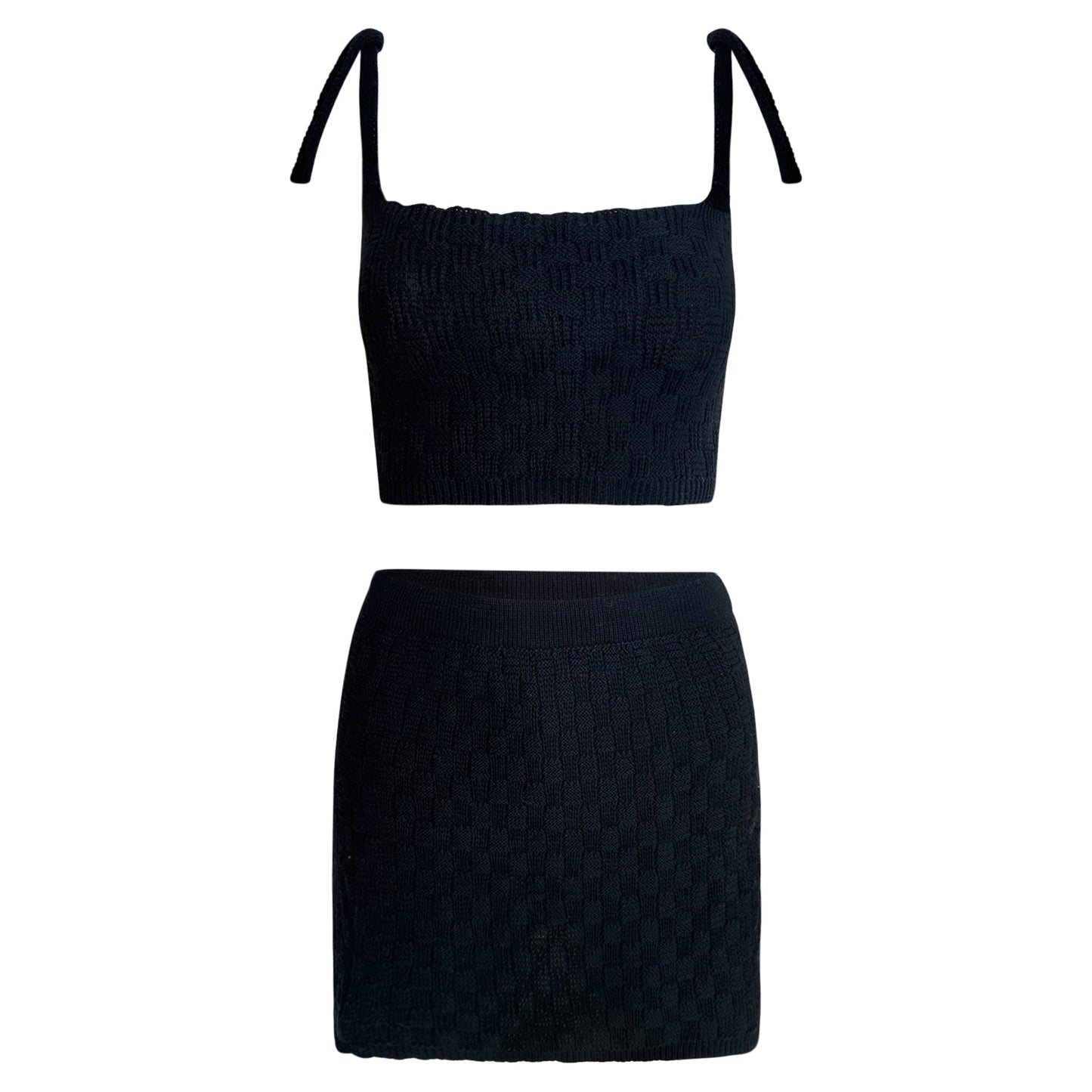Ensemble SHINE - Night en crochet - Harmonee Saint - tropez