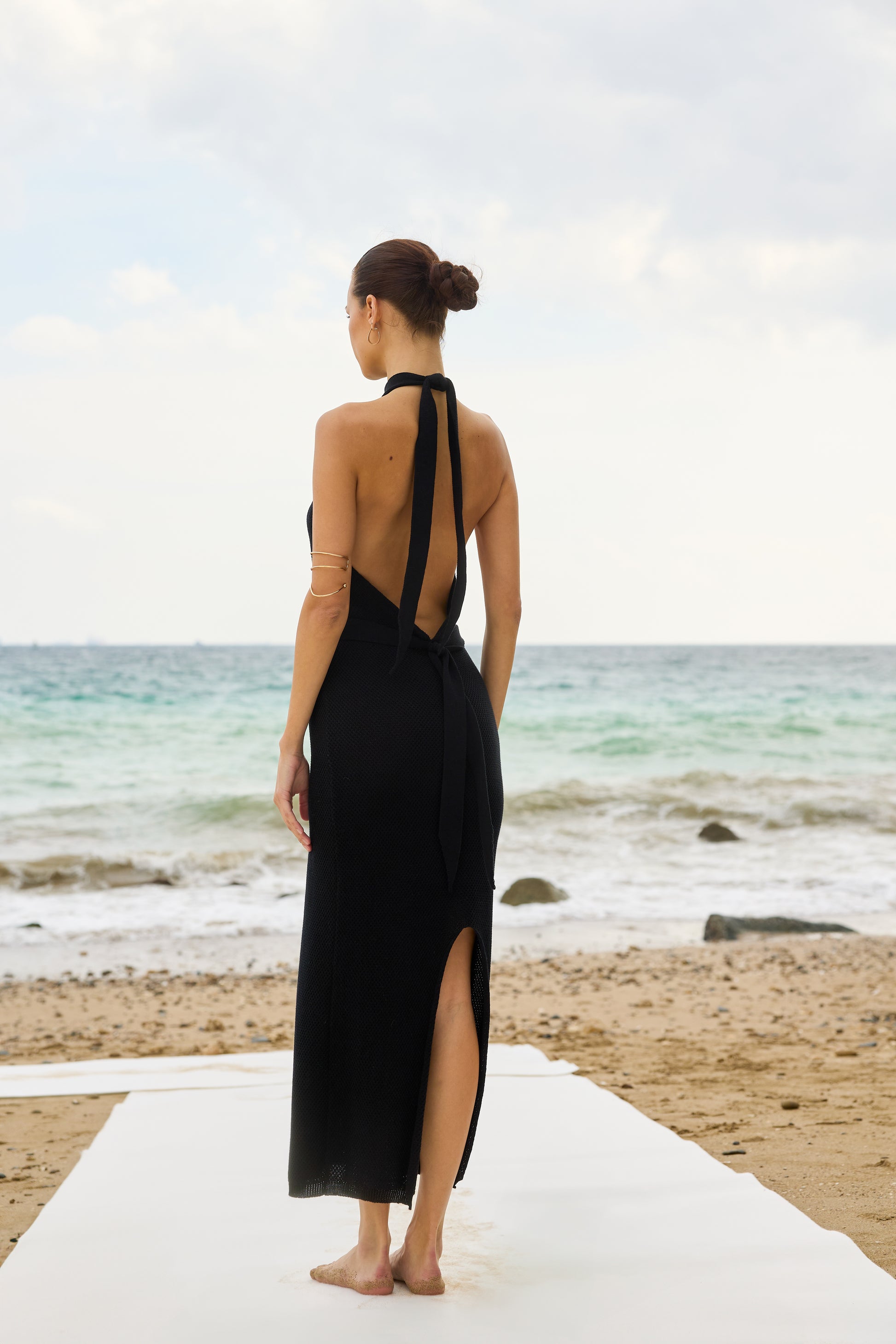 MAGNETIC - Night crochet long dress Harmonee MAGNETIC - Night crochet long dress Harmonee